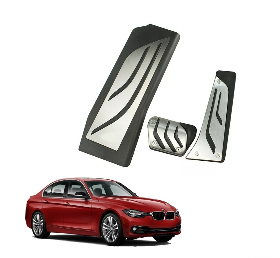 BMW 1 3 5 Serisi F20 F30 F31 F32 F33 F34 F36 Uyumlu M Sport Geçme Otomatik Pedal Seti Orijinal Siyah Krom