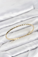 CM Gold Renk Lazer Kesim 65 mm Bilezik