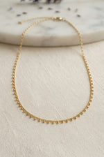 Gold Renk Topçcuk Model 60 cm Kadın Kolye