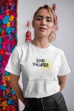 Unisex Erkek/Kadın Özel Baskılı Modern Fit %100 Pamuk Bisiklet Yaka T-Shirt
