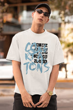 ERKEK Özel Baskılı Modern Fit %100 Pamuk Bisiklet Yaka T-Shirt