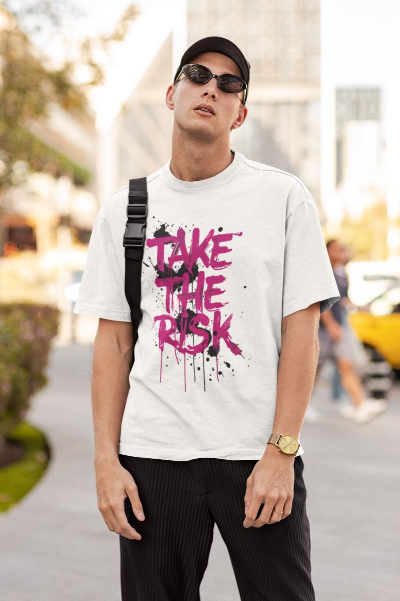 Erkek Özel Baskılı Modern Fit %100 Pamuk Bisiklet Yaka T-Shirt