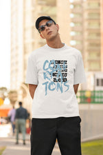 ERKEK Özel Baskılı Modern Fit %100 Pamuk Bisiklet Yaka T-Shirt