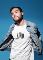Erkek Özel Baskılı Modern Fit %100 Pamuk Bisiklet Yaka T-Shirt