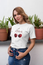 Kadın Özel Baskılı Modern Fit %100 Pamuk Bisiklet Yaka T-Shirt