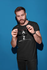 Unisex Erkek/Kadın Özel Baskılı Modern Fit %100 Pamuk Bisiklet Yaka T-Shirt