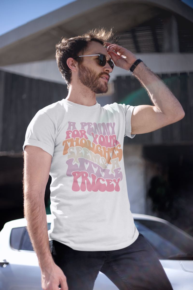 Unisex Erkek/Kadın Özel Baskılı Modern Fit %100 Pamuk Bisiklet Yaka T-Shirt