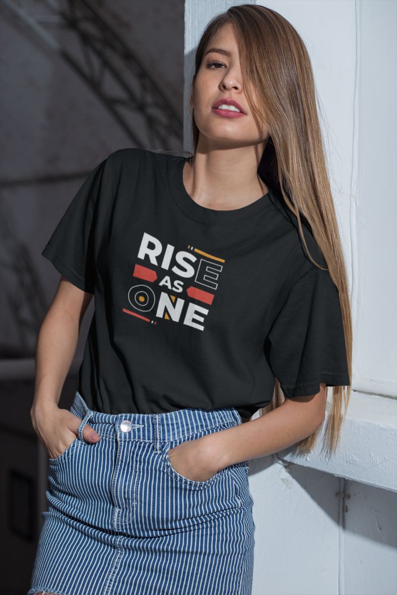 Kadın Özel Baskılı Modern Fit %100 Pamuk Bisiklet Yaka T-Shirt