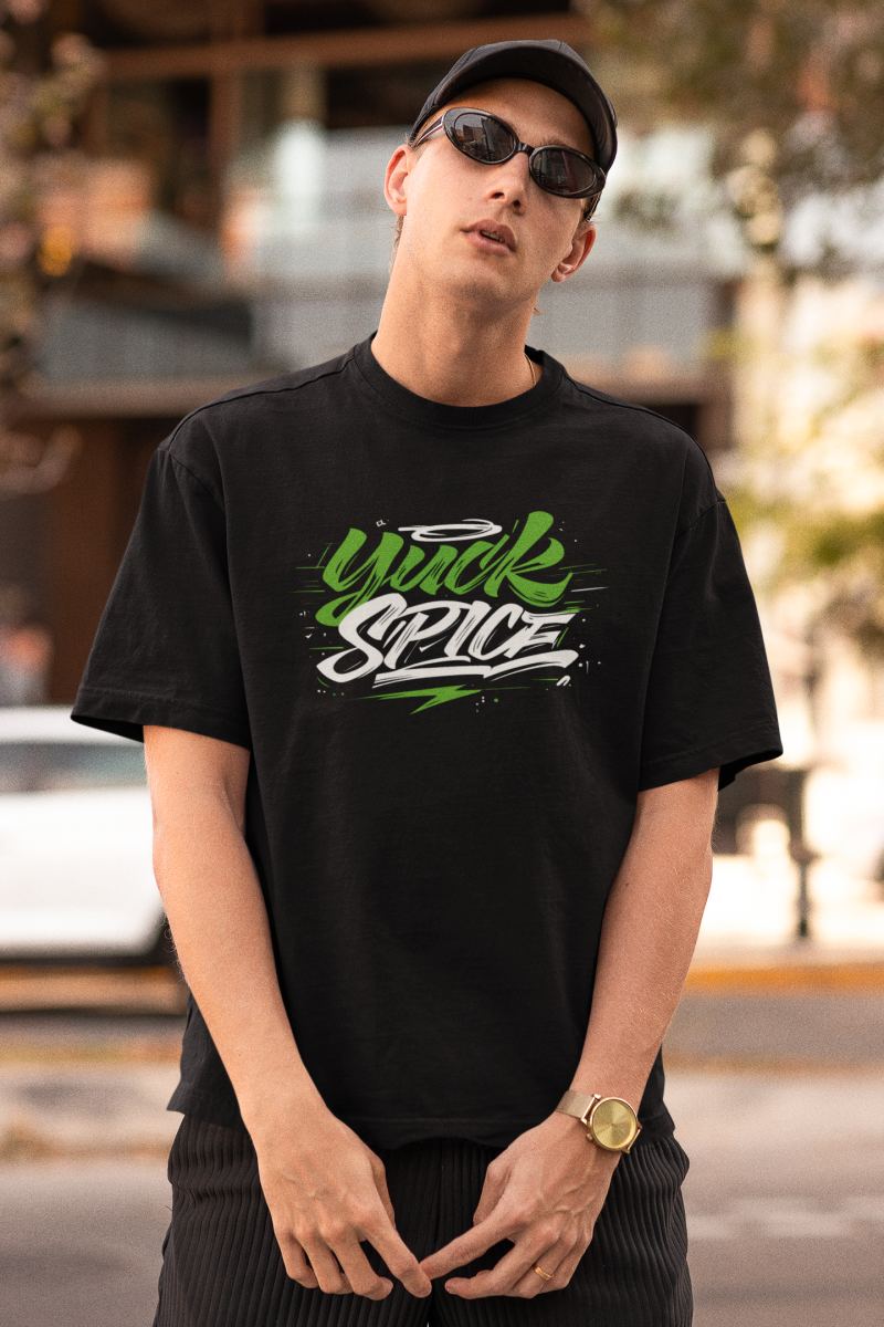 ERKEK Özel Baskılı Modern Fit %100 Pamuk Bisiklet Yaka T-Shirt