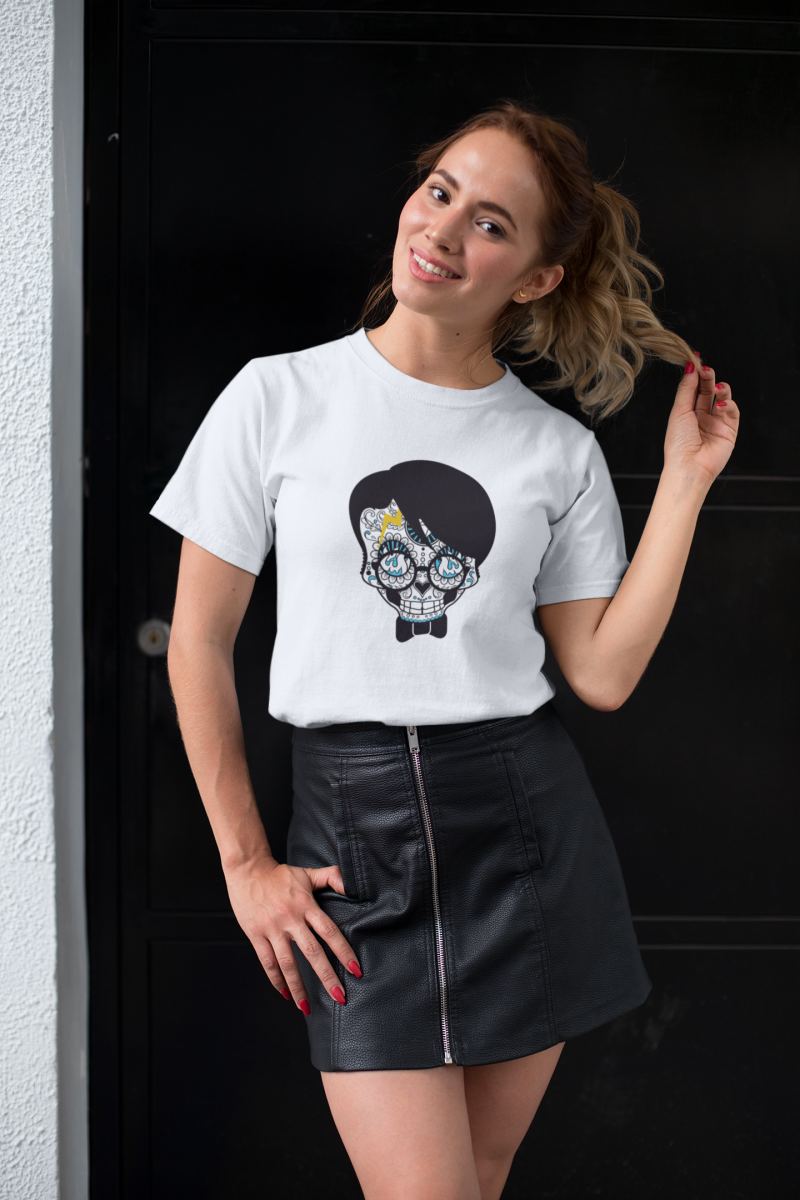 Unisex Erkek/Kadın Özel Baskılı Modern Fit %100 Pamuk Bisiklet Yaka T-Shirt