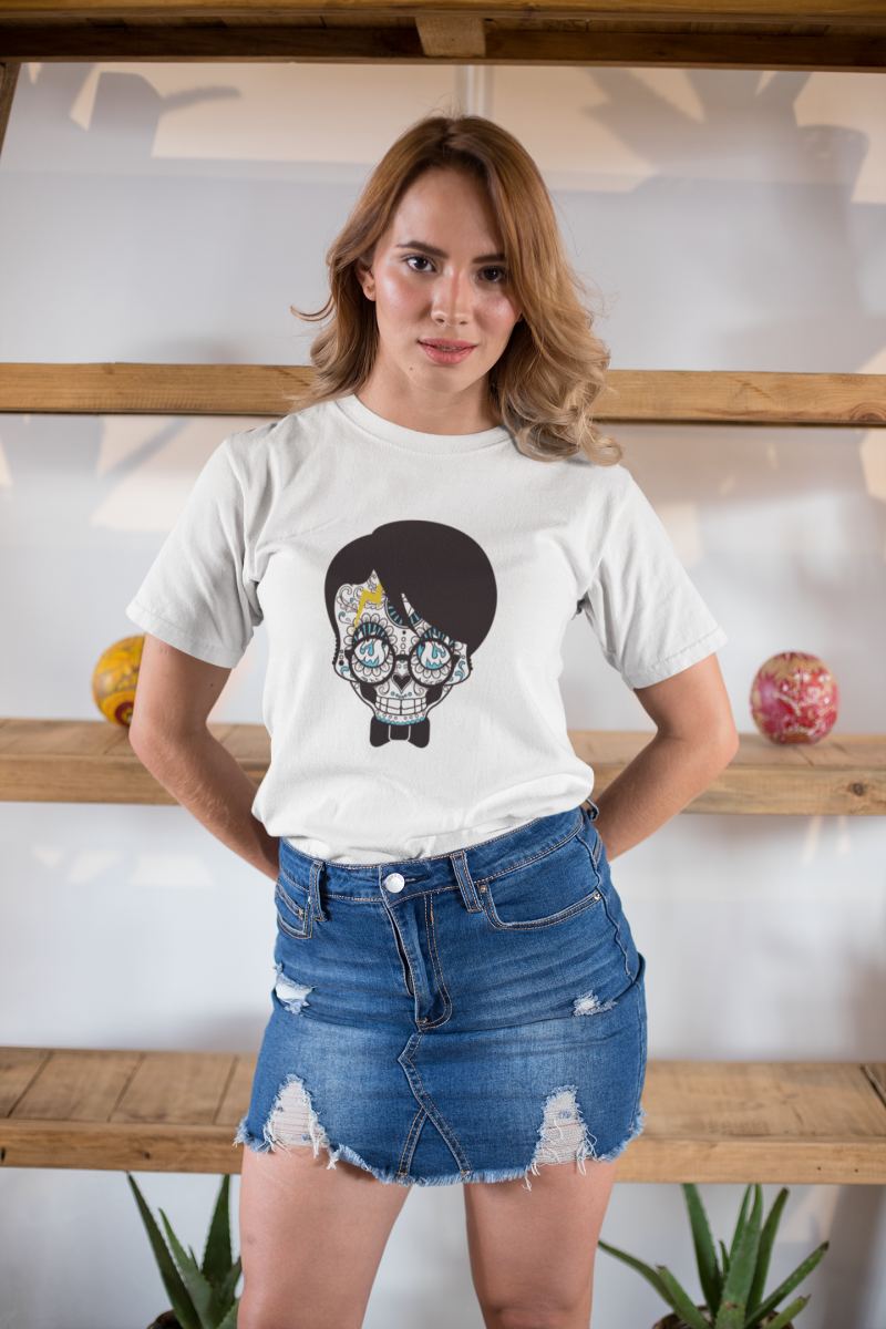 Unisex Erkek/Kadın Özel Baskılı Modern Fit %100 Pamuk Bisiklet Yaka T-Shirt