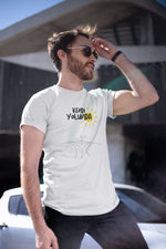 Unisex Erkek/Kadın Özel Baskılı Modern Fit %100 Pamuk Bisiklet Yaka T-Shirt