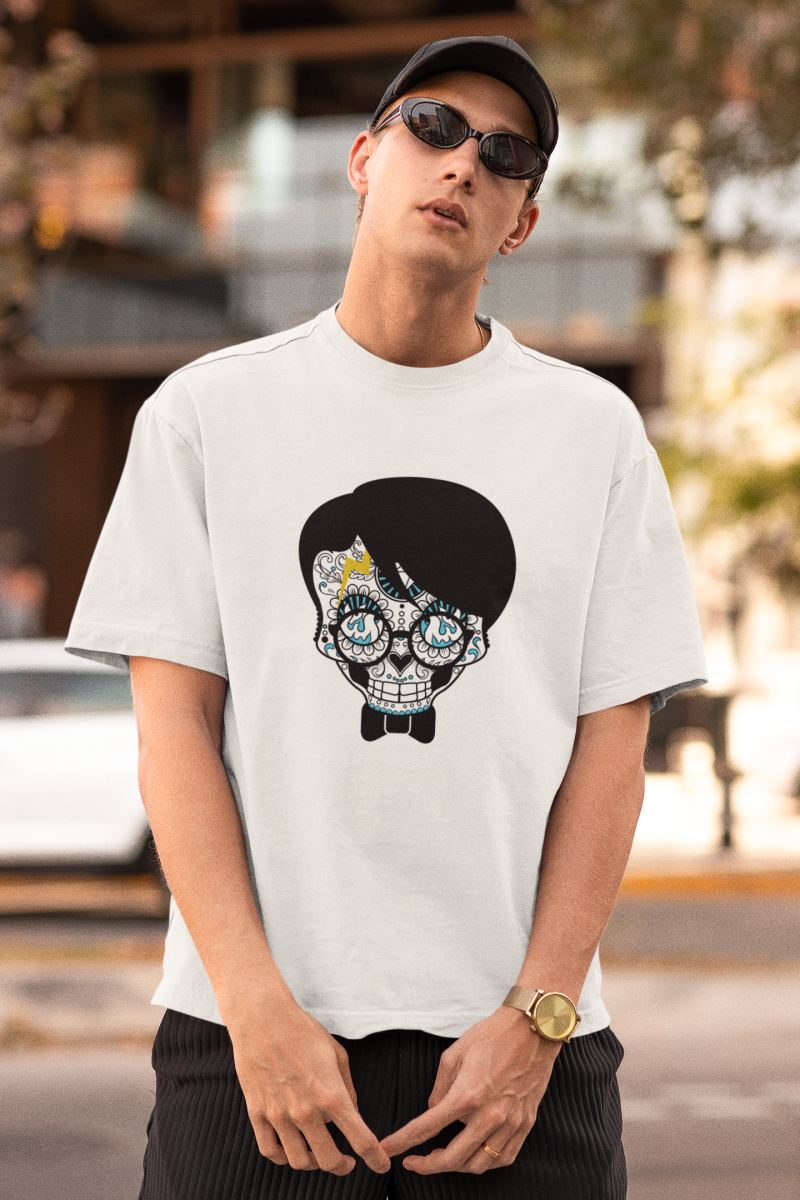Unisex Erkek/Kadın Özel Baskılı Modern Fit %100 Pamuk Bisiklet Yaka T-Shirt