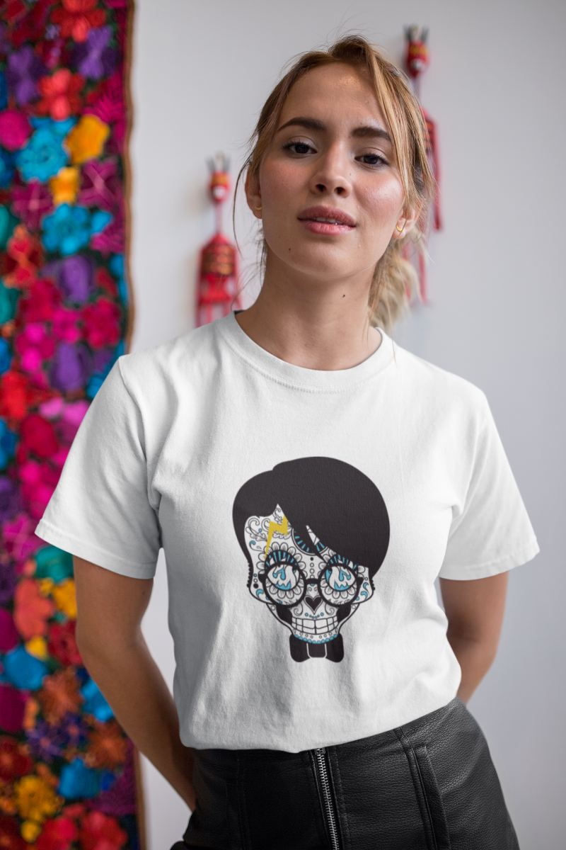 Unisex Erkek/Kadın Özel Baskılı Modern Fit %100 Pamuk Bisiklet Yaka T-Shirt