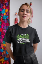 Kadın Özel Baskılı Modern Fit %100 Pamuk Bisiklet Yaka T-Shirt