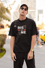 ERKEK Özel Baskılı Modern Fit %100 Pamuk Bisiklet Yaka T-Shirt