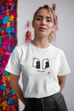 Unisex Erkek/Kadın Özel Baskılı Modern Fit %100 Pamuk Bisiklet Yaka T-Shirt