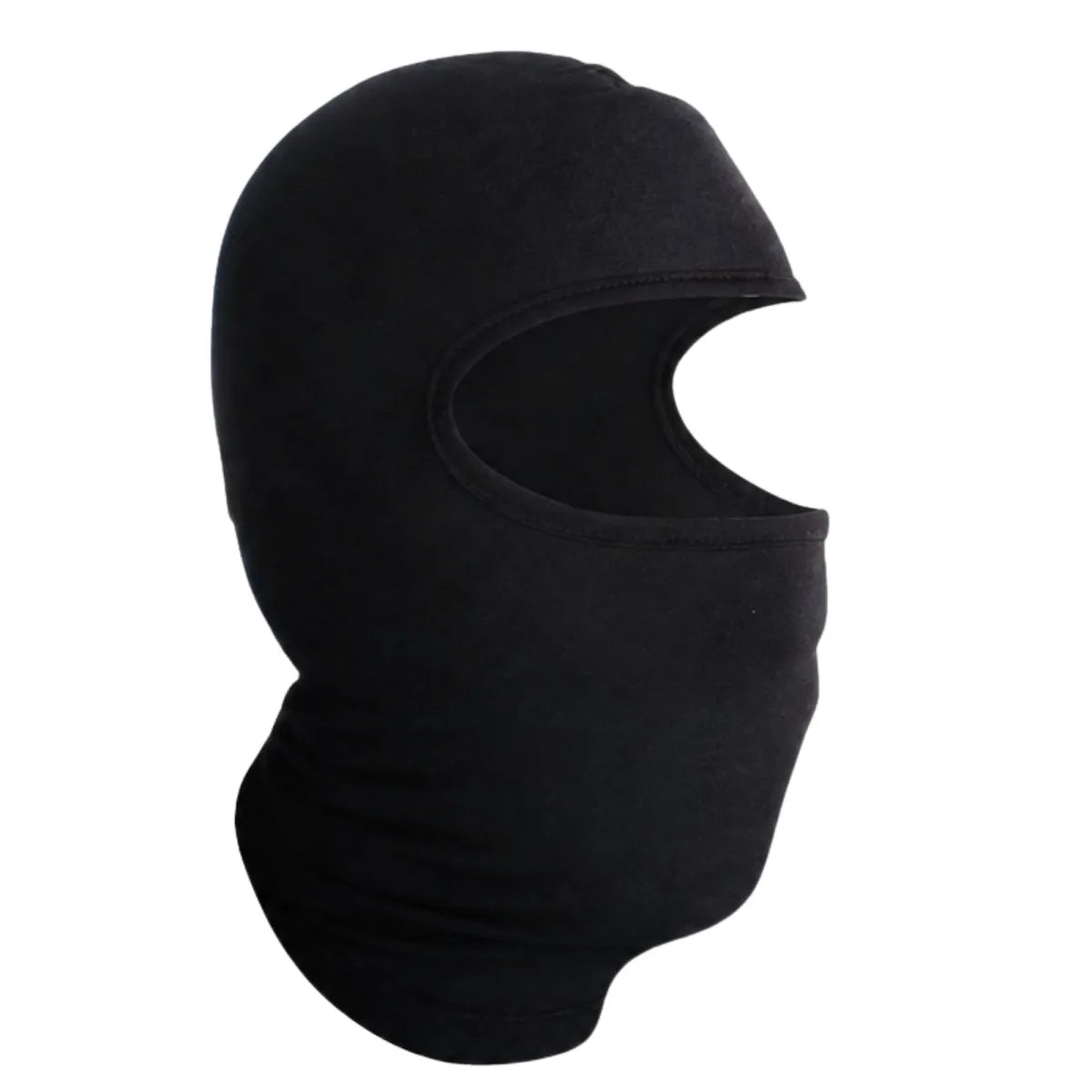 Unisex Düz Siyah Balaklava 1 Adet Tek Beden Viskoz Kask İçi Motosiklet Outdoor Maske