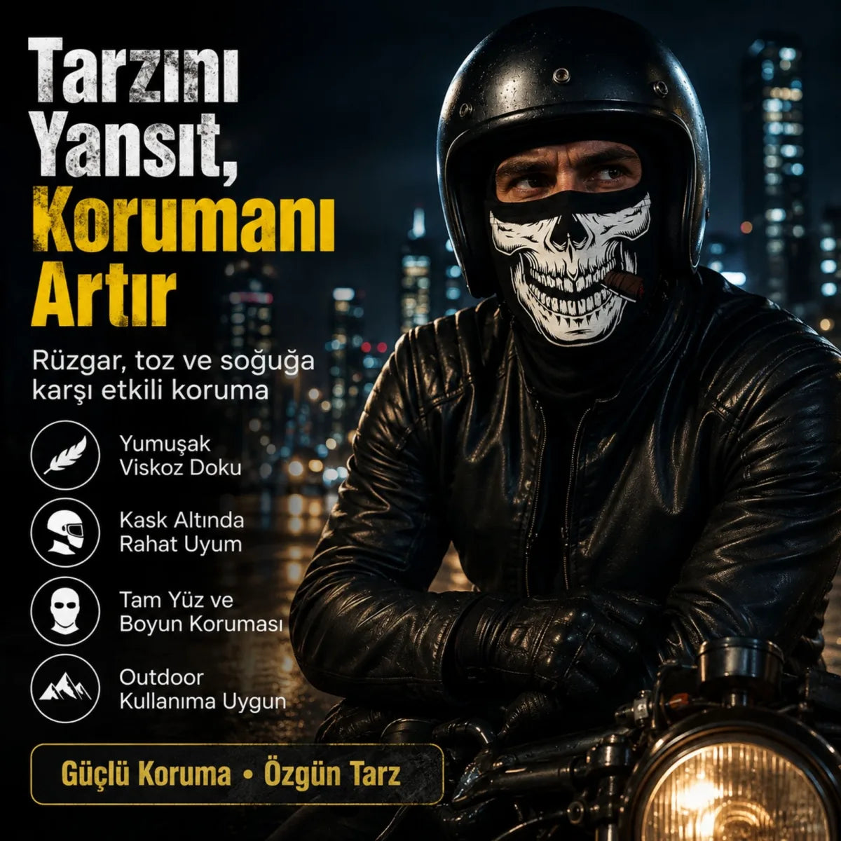 Unisex Kuru Kafa Puro Baskılı Balaklava 1 Adet Tek Beden Viskoz Kask İçi Outdoor Maske