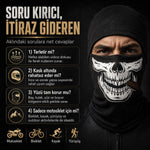 Unisex Kuru Kafa Puro Baskılı Balaklava 1 Adet Tek Beden Viskoz Kask İçi Outdoor Maske