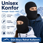 Unisex Düz Siyah Balaklava 1 Adet Tek Beden Viskoz Kask İçi Motosiklet Outdoor Maske