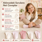 5’li Fitilli Kız Çocuk Çorap Seti Pamuklu Rahat Burunlu Sıkmayan Bilek Pastel Renkli