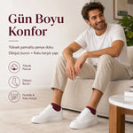 Erkek Pamuklu Patik Çorap 12’li Paket 39-44 | Dikişsiz Burun, Koku Karşıtı, Nefes Alan Kısa Konç Sneaker Çorabı