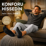 Erkek Pamuklu Patik Çorap 12’li Paket 39-44 | Dikişsiz Burun, Koku Karşıtı, Nefes Alan Kısa Konç Sneaker Çorabı