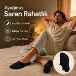 Erkek Bambu 12’li Dikişsiz Babet Çorap Siyah Beyaz Gri Görünmez Sneaker Çorap Nefes Alan Yumuşak