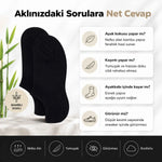 Kadın Bambu 12’li Dikişsiz Babet Çorap Siyah Beyaz Gri Görünmez Sneaker Çorap Nefes Alan Yumuşak