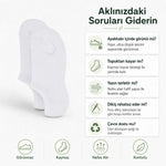 Kadın Geri Dönüşüm İplikli 6’lı Görünmez Sneaker Çorap, İnce Dikişli Nefes Alan Babet Çorap Siyah Beyaz Gri