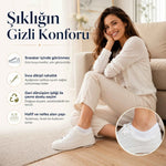 Erkek Geri Dönüşüm İplikli 12’li Görünmez Sneaker Çorap, İnce Dikişli, Nefes Alan Yazlık Babet Çorabı, Kaymaz Topuklu Siyah Gri Beyaz