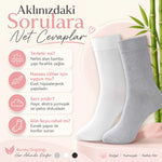 Kadın Bambu Uzun Çorap 12’li Paket, Dikişsiz Burunlu Yumuşak Dokulu Siyah Beyaz Gri