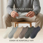 Erkek Görünmez Çorap 12’li Set, Babet Kesim, Yumuşak ve Esnek Yapı, Krem, Açık Gri, Bej, Vizon, Antrasit, Füme