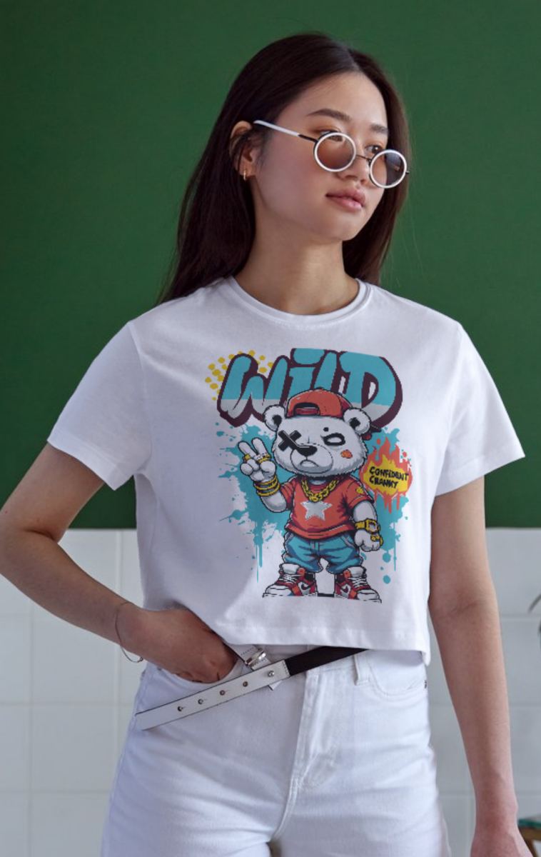 Unisex Oversize 24/1 Penye DTF Baskılı Tişört - DTF107
