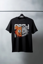 Unisex Oversize 24/1 Penye DTF Baskılı Tişört - DTF114