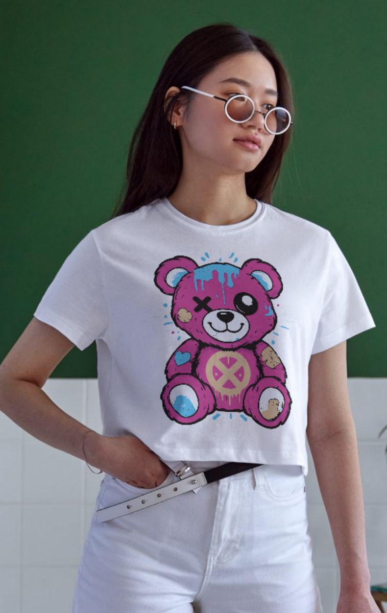 Unisex Oversize 24/1 Penye DTF Baskılı Tişört - DTF130