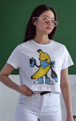 Unisex Oversize 24/1 Penye DTF Baskılı Tişört - DTF147