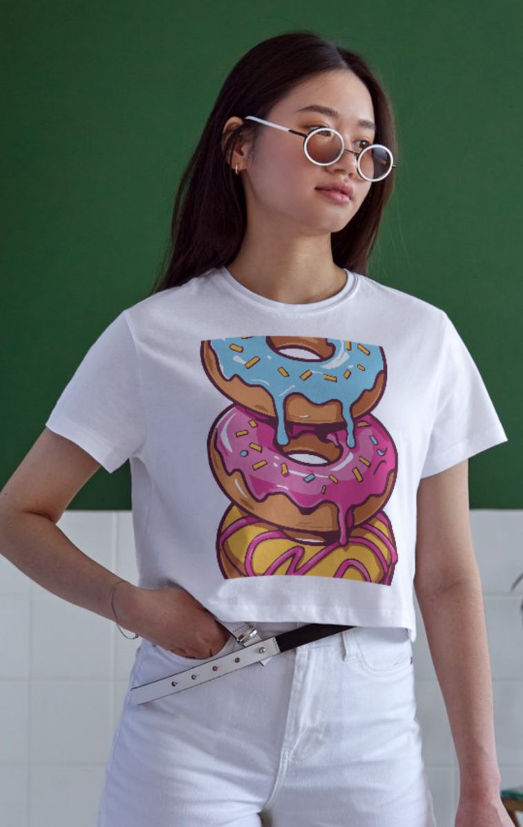Unisex Oversize 24/1 Penye DTF Baskılı Tişört - DTF149
