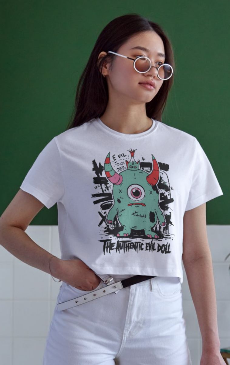 Unisex Oversize 24/1 Penye DTF Baskılı Tişört - DTF165