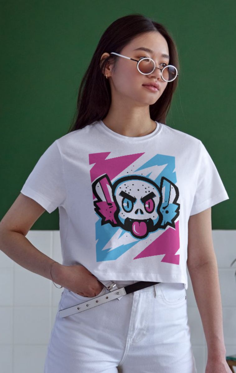 Unisex Oversize 24/1 Penye DTF Baskılı Tişört - DTF168