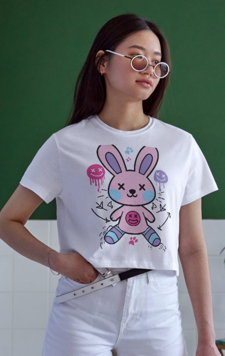 Unisex Oversize 24/1 Penye DTF Baskılı Tişört - DTF170