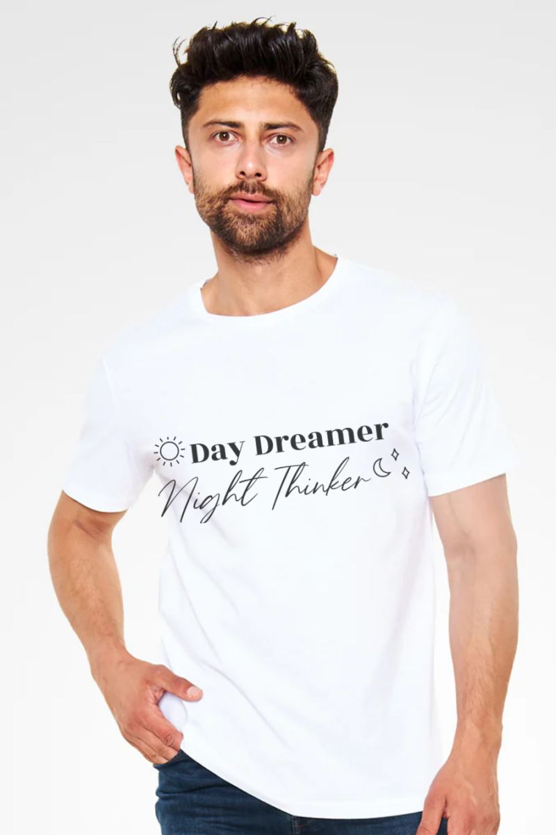 Unisex Oversize 24/1 Penye DTF Baskılı Tişört - DTF218