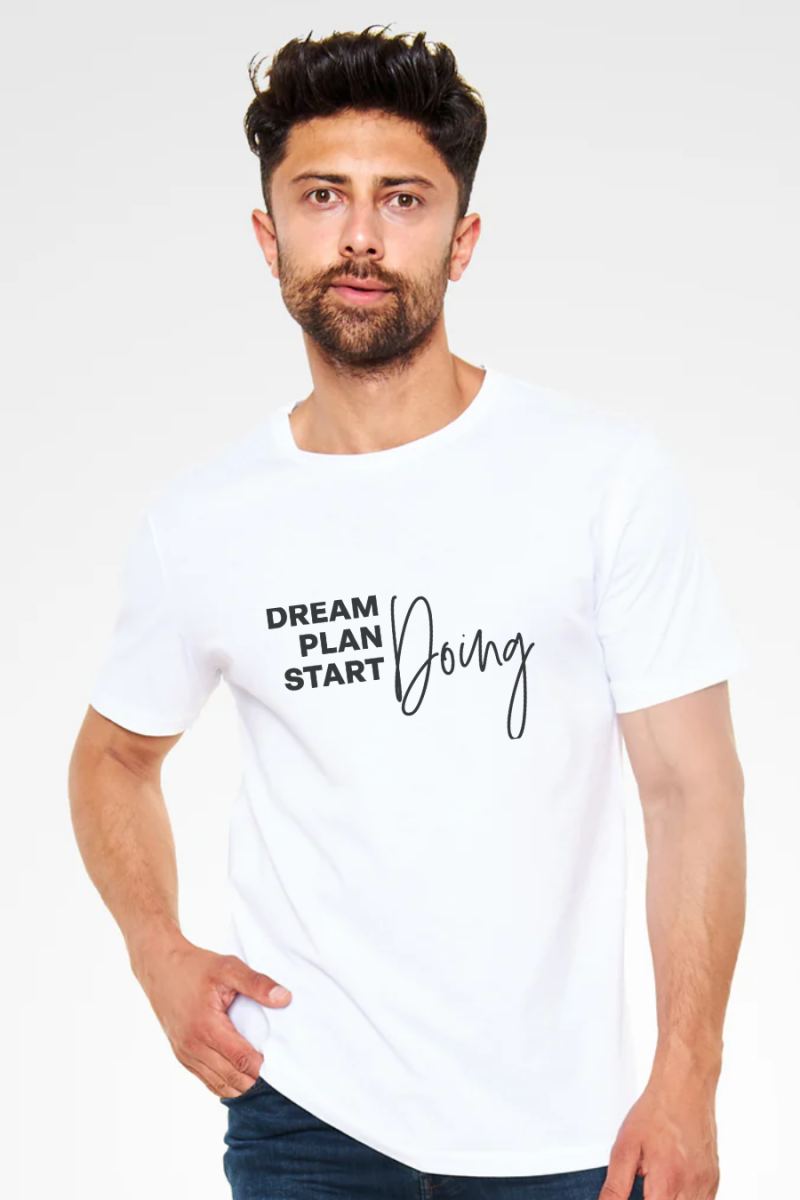 Unisex Oversize 24/1 Penye DTF Baskılı Tişört - DTF226
