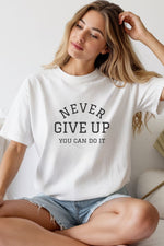 Unisex Oversize 24/1 Penye DTF Baskılı Tişört - DTF254
