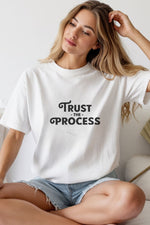 Unisex Oversize 24/1 Penye DTF Baskılı Tişört - DTF273