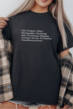 Unisex Oversize 24/1 Penye DTF Baskılı Tişört - DTF285