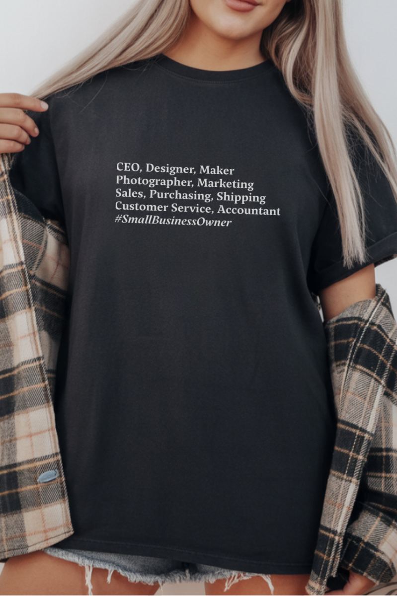 Unisex Oversize 24/1 Penye DTF Baskılı Tişört - DTF285