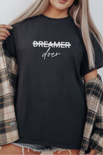 Unisex Oversize 24/1 Penye DTF Baskılı Tişört - DTF292