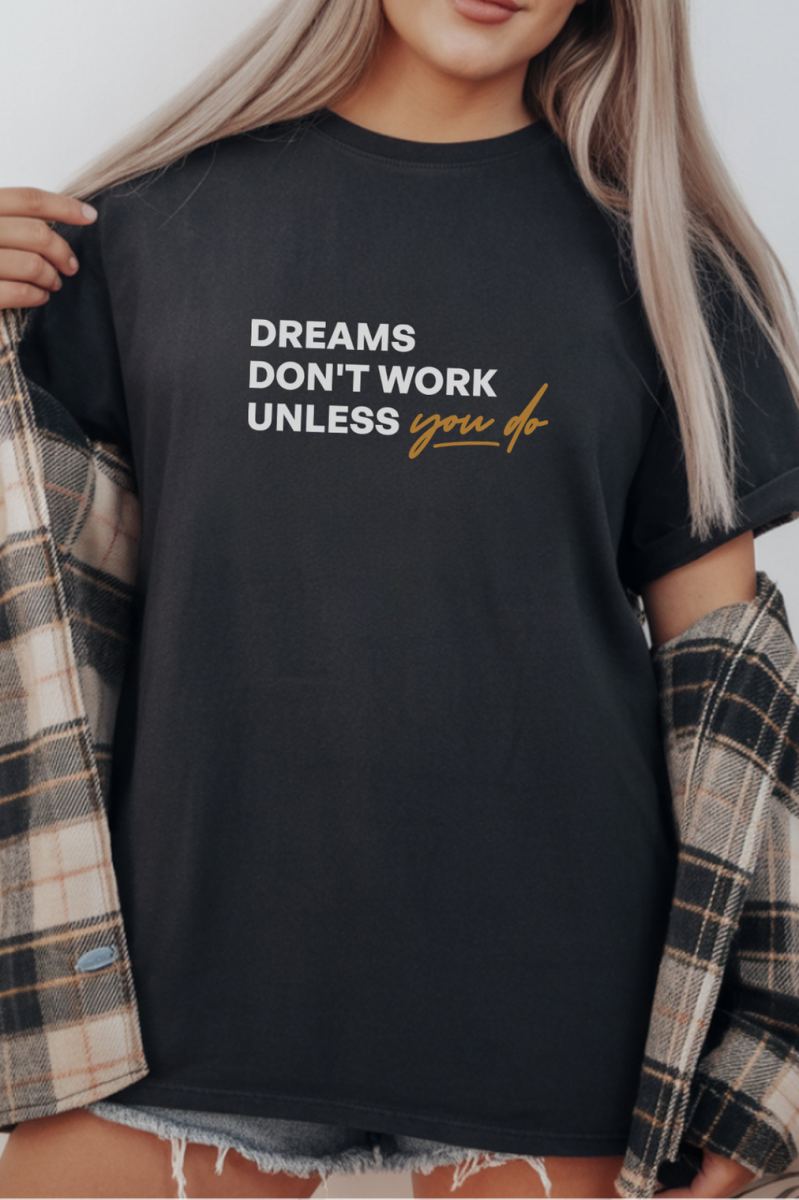 Unisex Oversize 24/1 Penye DTF Baskılı Tişört - DTF294